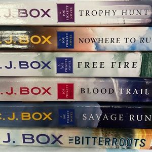 Six books by C.J. Box